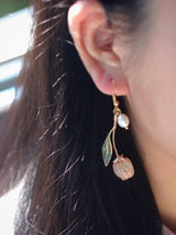 Tulip Vintage Flower Stud Earrings Special-interest – Thoughtful Gifts — 3