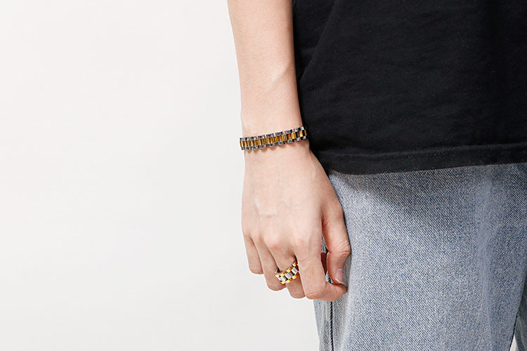 Trendy Simple Titanium Steel Bracelet – Jewelry Gift Ideas — 1