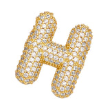 18K Gold Plated Balloon English Letter Pendant – Jewelry Gift Ideas — 12