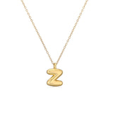 Copper Plated Gold 26 English Letters Pendant – Jewelry Gift Ideas — 10