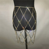 Fishnet Body Chain Nightclub SkirtHollow – Thoughtful Gifts — 4