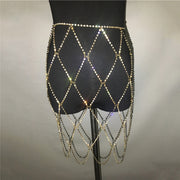 Fishnet Body Chain Nightclub SkirtHollow – Thoughtful Gifts — 4