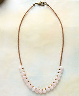 Women's Amethyst Bead Choker Fashion Necklace – Jewelry Gift Ideas — 4