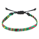 Hand Woven Rainbow Color Anklet Bohemian Style – Stylish Gifts — 7