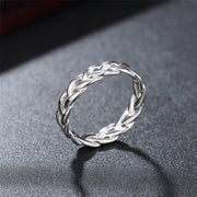 Stainless Steel Ring Vintage Braided Viking Ring – Everyday Gifts — 6