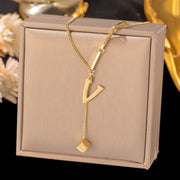 Necklace Ornament Titanium Steel Tassel 26 – Jewelry Gift Ideas — 7
