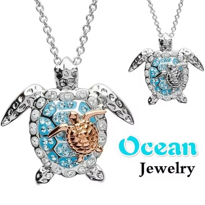 Fashion Accessories One Big And One Small Turtle – Jewelry Gift Ideas — 1