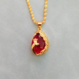 Women's Colorless Vietnam Sand Gold Solid – Jewelry Gift Ideas — 6