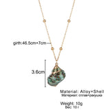 Conch Beads Necklace Natural Shell Phnom Penh – Jewelry Gift Ideas — 9