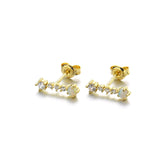 Korean Simple Zircon Earrings – Practical Gifts — 2