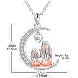 Elegant Pendant Crescent Necklace Simple – Jewelry Gift Ideas — 5