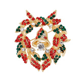 European And American Christmas Wreath Brooch – Jewelry Gift Ideas — 5