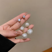 Silver Post Vintage French Pearl Earrings – Stylish Gifts — 17
