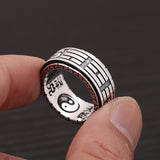 Handmade Vintage Thai Silver Turning Scripture Big – Gifts for Him — 2