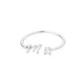 Letters Ring 26 Letters AZ Gold 18K Gold Plated Ring – Gift Ideas — 10