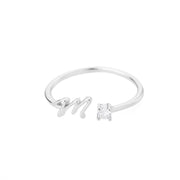 Letters Ring 26 Letters AZ Gold 18K Gold Plated Ring – Gift Ideas — 10