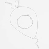 Freshwater Pearl S925 Silver Necklace Bracelet – Jewelry Gift Ideas — 9