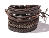 Retro Personalized Cowhide Punk Bracelet Bracelet – Jewelry Gift Ideas — 10