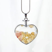 Crystal Love Phase Box Necklace Pendant Hand – Jewelry Gift Ideas — 11