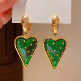 Personalized Fashion Heart-shaped Strawberry Earrings – Stylish Gifts — 5