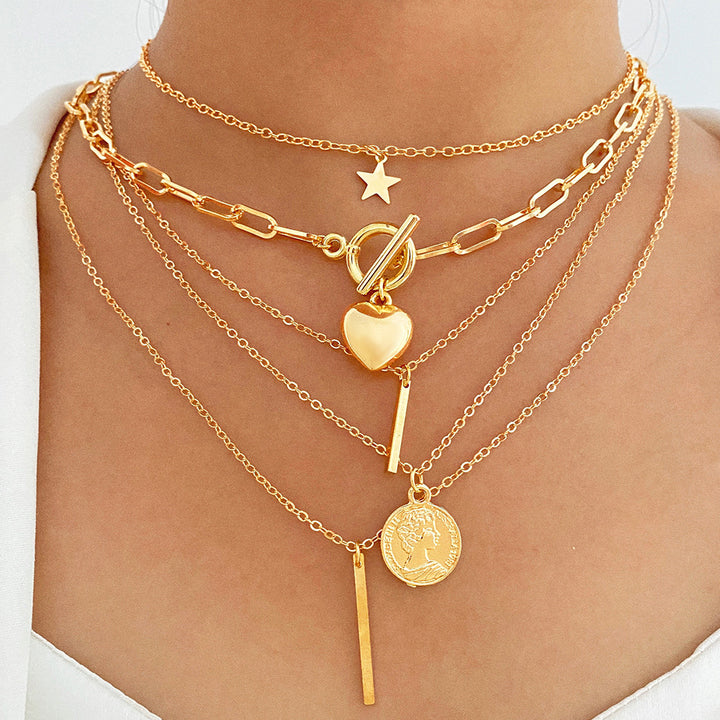 Personalized Creative Retro Simple Multi-layer – Jewelry Gift Ideas — 1