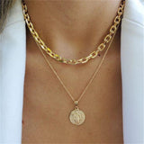 Women's Simple Fashion Multi-layer Necklace – Jewelry Gift Ideas — 17