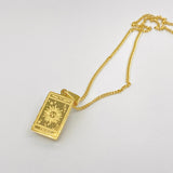 Tarot Pendant Necklace Stainless Steel – Jewelry Gift Ideas — 4