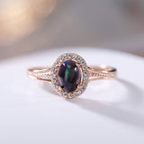 S925 Sterling Silver Rose Gold Plated Inlaid Natural – Birthday Gifts — 5