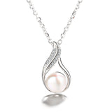Women's Pearl Pendant Necklace S925 Sterling – Jewelry Gift Ideas — 4
