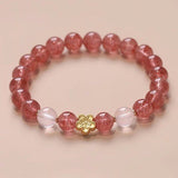 Pigeon Blood Red Grade Strawberry Quartz Design – Jewelry Gift Ideas — 4