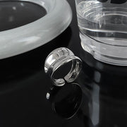 Special-interest Design Sterling Silver Irregular – Surprise Gifts — 17