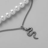 Double-layer Pearl Sweater Chain For Men And Women – Gifts for Her — 2