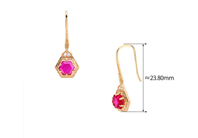 Fashion Trend Earrings Simple Temperament Geometry – Stylish Gifts — 1