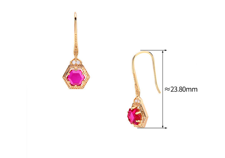 Fashion Trend Earrings Simple Temperament Geometry – Stylish Gifts — 1