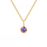 Fashion Personality Element Birthstone Necklace – Jewelry Gift Ideas — 9