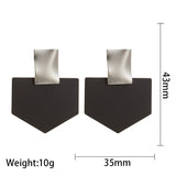 Irregular Geometric Earrings Women's Temperament Cold – Gifts for Her — 2