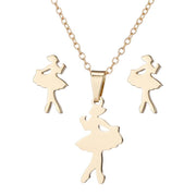 Jewelry Women Cute Angel Pendant Stainless Steel – Jewelry Gift Ideas — 5