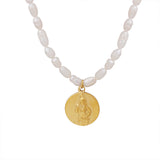 Freshwater Pearl Necklace With Neutral Style – Jewelry Gift Ideas — 5