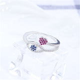 Creative Personalized Inlaid Zirconia Devil's Eye Ring – Gift Ideas — 6