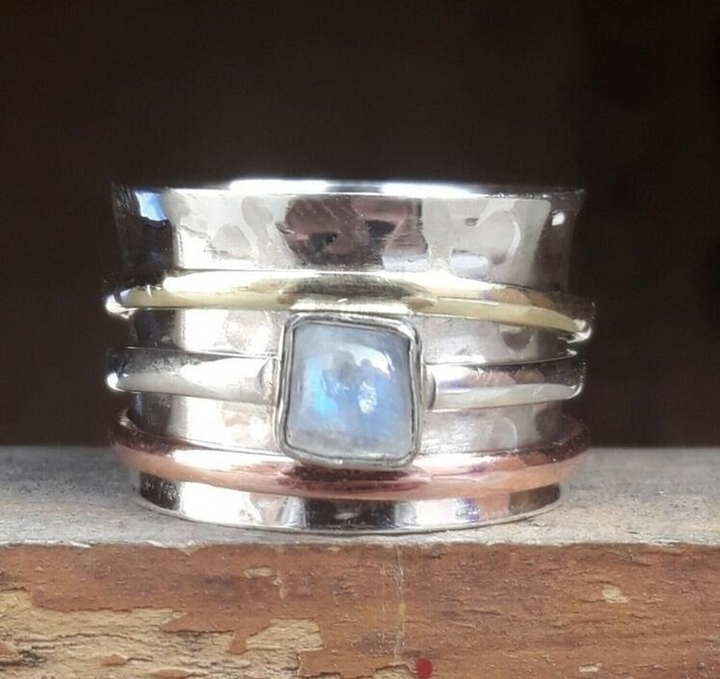 Heavy Industry Wide Face Ring Hand Jewelry – Jewelry Gift Ideas — 1