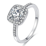 Hearts And Arrows Simulated Diamond Engagement – Gifts for Couples — 4