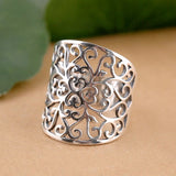 Women's Simple Ethnic Style Hollow Pattern Ring – Stylish Gifts — 5