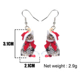 Fashion New Christmas Cat Earrings For Women – Stylish Gifts — 3