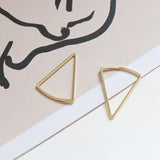 Irregular Triangle Handmade Jewelry Earrings – Jewelry Gift Ideas — 9