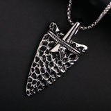 Men's Vintage Personality Spade Awl Necklace – Jewelry Gift Ideas — 5