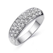 Women's Simple Fashion Pave Spot Drill Ring – Stylish Gifts — 13