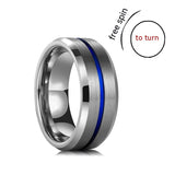 Fashion Personalized Bilateral Frosted Ring – Stylish Gifts — 10