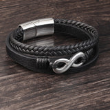 Leather Hand-woven Bracelet Authentic Leather – Jewelry Gift Ideas — 4