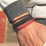 Men's Fashion Handmade Adjustable Bracelet Set – Stylish Gifts — 2