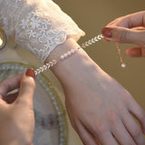 Women's Freshwater Pearl Moon Cassia Twig – Jewelry Gift Ideas — 5